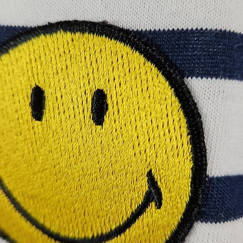 Saint James x Smiley Iconic Sailor Navy Striped Long Sleeve Shirt |‎ Kid's 8